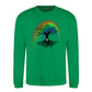 Tree of Life Rainbow Aura Pride Month Unisex Sweatshirt