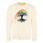 Tree of Life Rainbow Aura Pride Month Unisex Sweatshirt