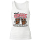 Trendy Iced Coffee And Sunshine Graphic Ladies Tank Top