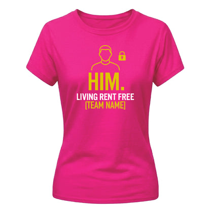 Trendy Rent Free Football Tournament ladies Fit T-Shirt