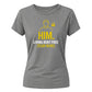 Trendy Rent Free Football Tournament ladies Fit T-Shirt