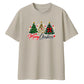 Triple styled holiday pine tree Christmas Oversized T-Shirt
