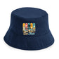 Tropical Sun Chase Flamingo Graphic Summer Bucket Hat