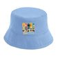 Tropical Sun Chase Flamingo Graphic Summer Bucket Hat