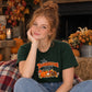 Turkey pumpkin crew top print Thanksgiving Unisex T-Shirt