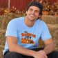 Turkey pumpkin crew top print Thanksgiving Unisex T-Shirt