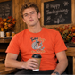 Turkey pumpkin latte fun design Thanksgiving Unisex T-Shirt