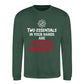 Two Essentials Focus Mindset Slogan Unisex Sweatshirt