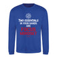 Two Essentials Focus Mindset Slogan Unisex Sweatshirt