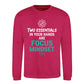 Two Essentials Focus Mindset Slogan Unisex Sweatshirt