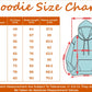 Custom Photo Embroidered Hoodie, Personalised Family Matching Sketch from Photo Unisex Jumper, 1st Anniversary Special Date Initial Sweater