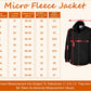 Custom Embroidered Fleece Jacket, Personalised Logo/Design Full Zip Jackets, Your Text Here Women Jacket, Nursing Tops, Special Gift for Her
