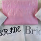 Bride Sweatshirt, Wifey Embroidered Crewneck Jumper, Maid of Honour Hubby Jumper, Couple Matching Hen Do Bachelor Party Wedding Gift for Mrs