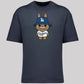 Labubu Oversized T-Shirt, Cute Anime Graphic Tee for Men & Women 100% Organic Cotton Streetwear Style M8408