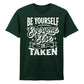 Unique Be Yourself Quote Vintage Typography Unisex T-Shirt