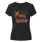 Unique wine witch quote graphic Halloween Ladies t-shirt