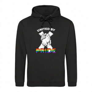 United By Pride Handclasp Duo Pride Month Unisex Hoodie