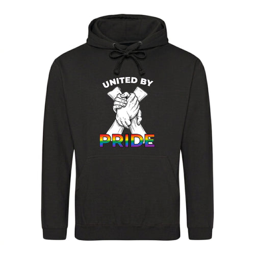 United By Pride Handclasp Duo Pride Month Unisex Hoodie