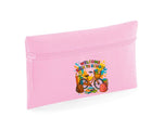 Welcome Back To School Pencil Case, Zippered, Durable & Cute, To Keep School Supplies Organized M8484
