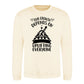 Uplifting Everyone Graphic Quote Unisex Sweatshirt