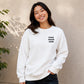 Upload custom photo placement comfy top gift unisex sweatshirt