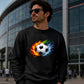 Urban Fire and Wave Sport football tournament sweatshirt FiFa World Cup Mockup Dad