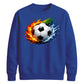 Urban Fire and Wave Sport football tournament sweatshirt FiFa World Cup Mockup Dad