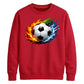 Urban Fire and Wave Sport football tournament sweatshirt FiFa World Cup Mockup Dad