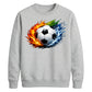 Urban Fire and Wave Sport football tournament sweatshirt FiFa World Cup Mockup Dad