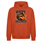 Vampire fangs and lips graphic Halloween Oversized Hoodie