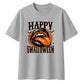Vampire fangs and spooky lips Halloween Oversized T-Shirt