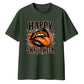 Vampire fangs and spooky lips Halloween Oversized T-Shirt