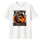 Vampire fangs and spooky lips Halloween Oversized T-Shirt