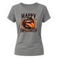 Vampire fangs lips gothic graphic Halloween ladies t-shirt