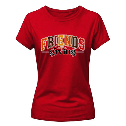 Varsity collegiate arch style Thanksgiving Ladies T-Shirt