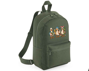 Back To School Duck Backpack, Funny & Trendy Fashion School Bag For Kids, Perfect Gift For Duck Lovers M8486
