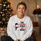 Vegans Stole My Nose Snowman Christmas Unisex Sweatshirt