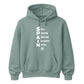 Vertical Acronym Graphic Spain Football Tournament Hoodie