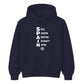 Vertical Acronym Graphic Spain Football Tournament Hoodie