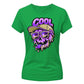 Vibrant Melting Summer Skull Graphic ladies fit T-Shirt