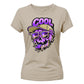 Vibrant Melting Summer Skull Graphic ladies fit T-Shirt