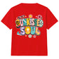 Vibrant Sunkissed Soul Retro Beach Graphic Summer Kids T-Shirt