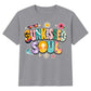 Vibrant Sunkissed Soul Retro Beach Graphic Summer Kids T-Shirt