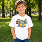 Vibrant Sunkissed Soul Retro Beach Graphic Summer Kids T-Shirt