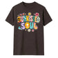 Vibrant Sunkissed Soul Retro Beach Graphic Unisex T-Shirt
