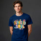 Vibrant Sunkissed Soul Retro Beach Graphic Unisex T-Shirt