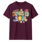 Vibrant Sunkissed Soul Retro Beach Graphic Unisex T-Shirt