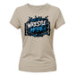 Vibrant Wrestle Mode Print Wrestling ladies fit t-shirt
