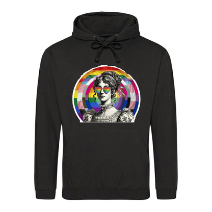 Victorian Pride Halo Portrait Pride Month Unisex Hoodie