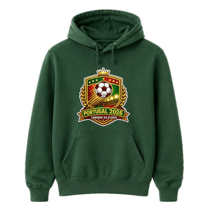 Victory Portugal football tournament unisex hoodies